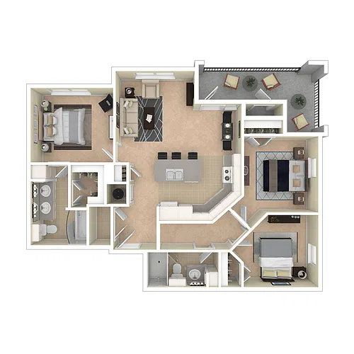 Floor plan C1