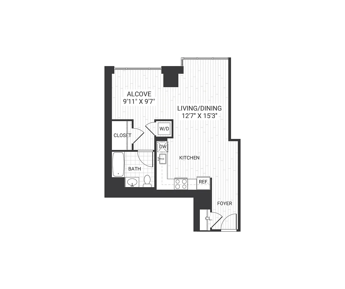 Floor plan B401 S3