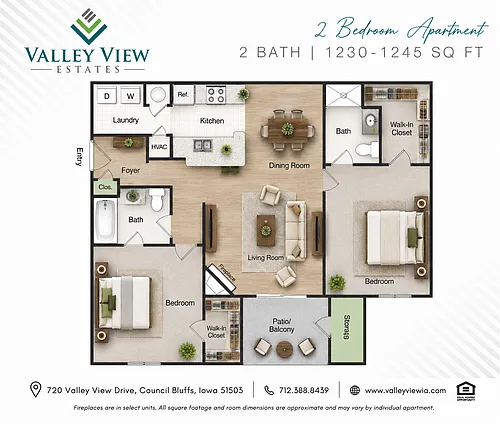 Floor plan 2BR