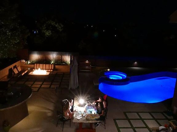 Backyard From 2nd Floor Party Room