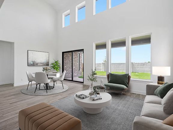 Virtually Staged Living Room