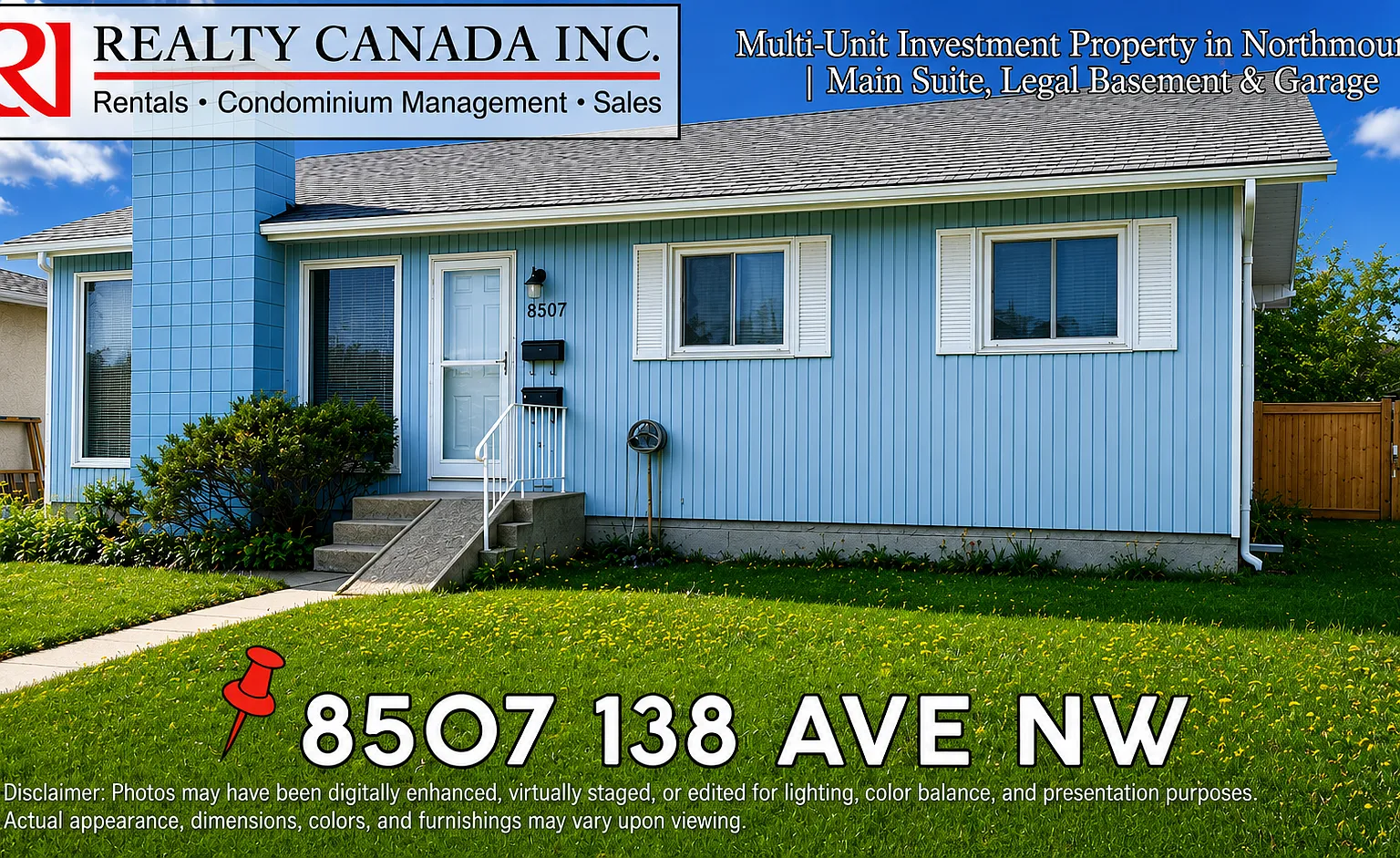 (PN 1222) Spacious 3 Bedroom Legal Basement Suite With Private Entrance — Photo 1