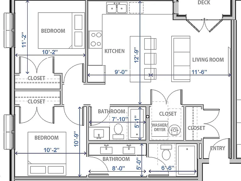 Explore this inviting 2-bedroom apartment designed for modern living in Provo, Utah. Explore this inviting 2-bedroom apartment designed for modern living in Provo, Utah.