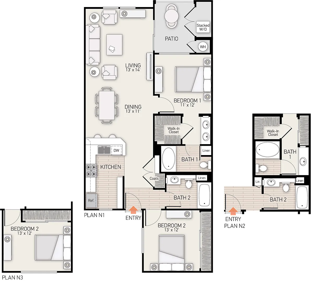 Floor plan Plan N