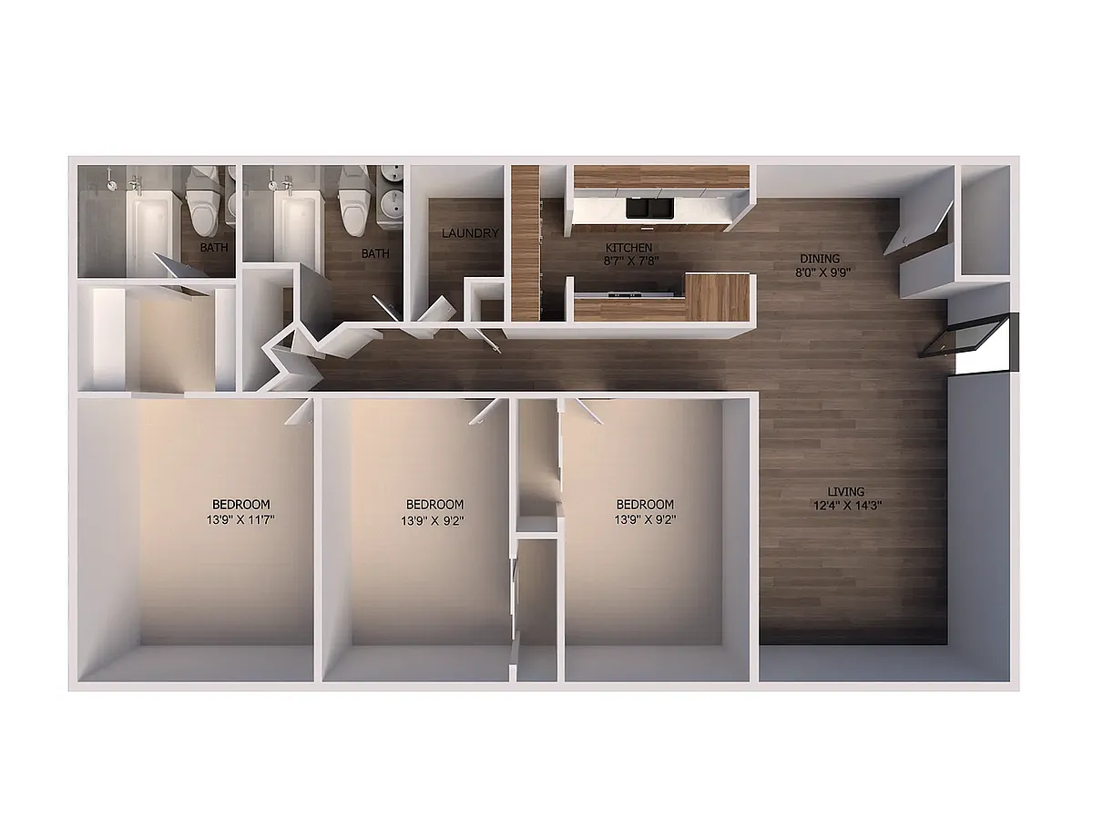Floor plan C1