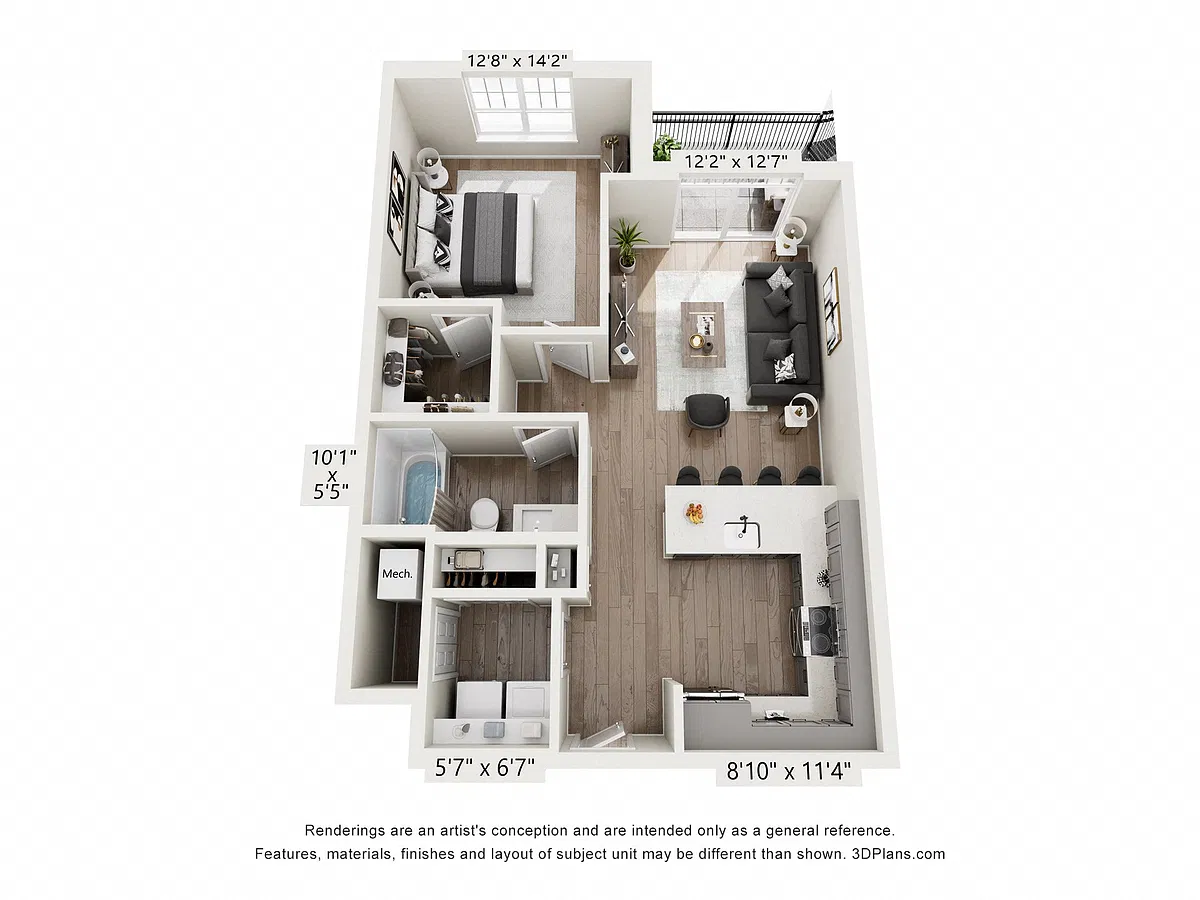Floor plan Simon Style B