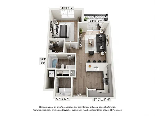 Floor plan Simon Style B