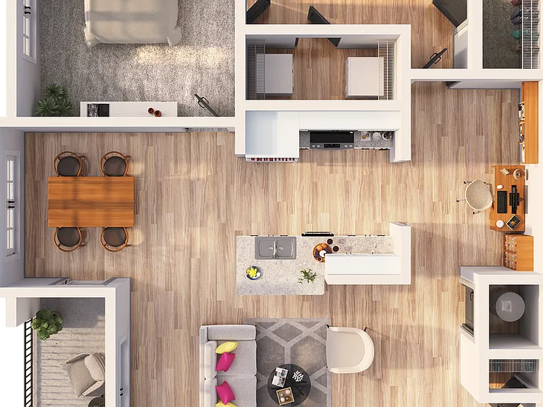 Botanic at Ingleside- A1F Floorplan Botanic at Ingleside- A1F Floorplan