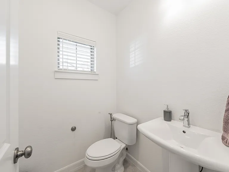1st floor powder room
