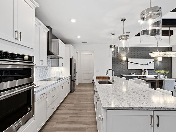 Chef inspired kitchen, perfect feature for a new construction home