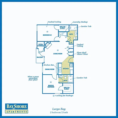 Floor plan I Largo Bay 2.2 Up
