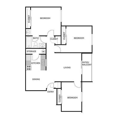 Floor plan 3X1