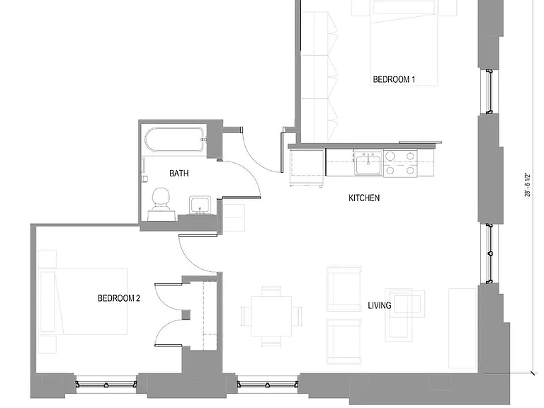 521 W 2nd Street - Leijona — Photo 46