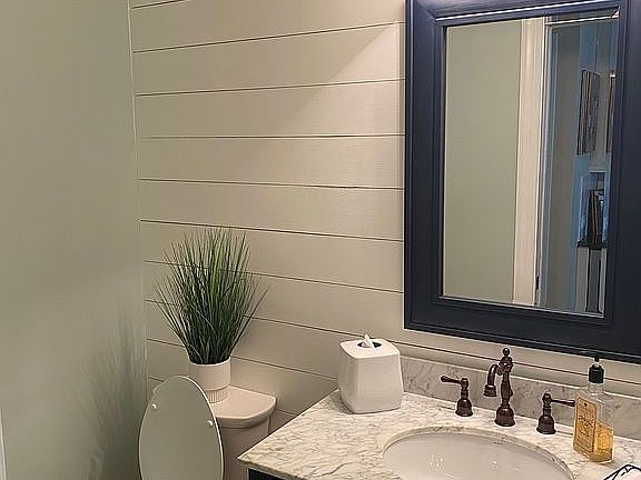 Downstairs half bath