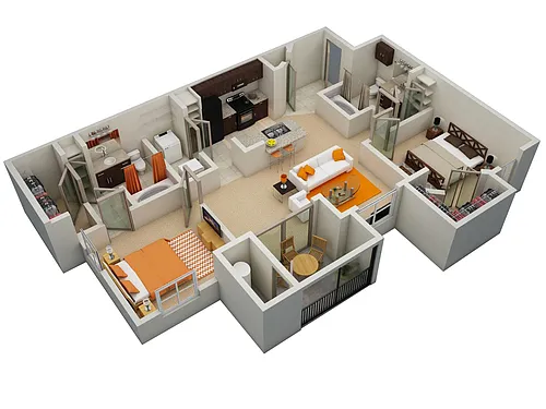 Floor plan Sea Pines