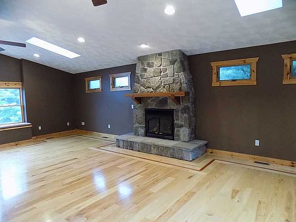 Stone Fireplace