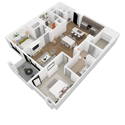 Floor plan B7