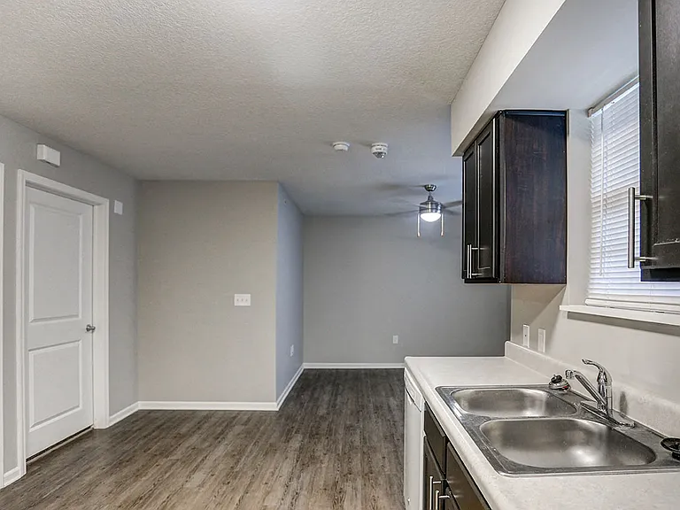 Kitchen and dining area