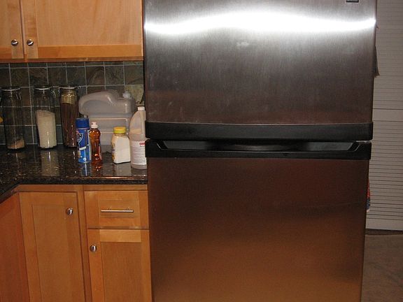 Stainless refridgerator, new cabintry