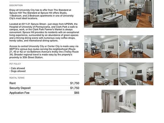 2nd image of 4311 Spruce St #304