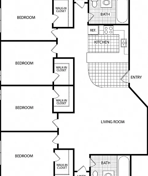 Off Broadway Apartments - Price Per Bedroom — Photo 27
