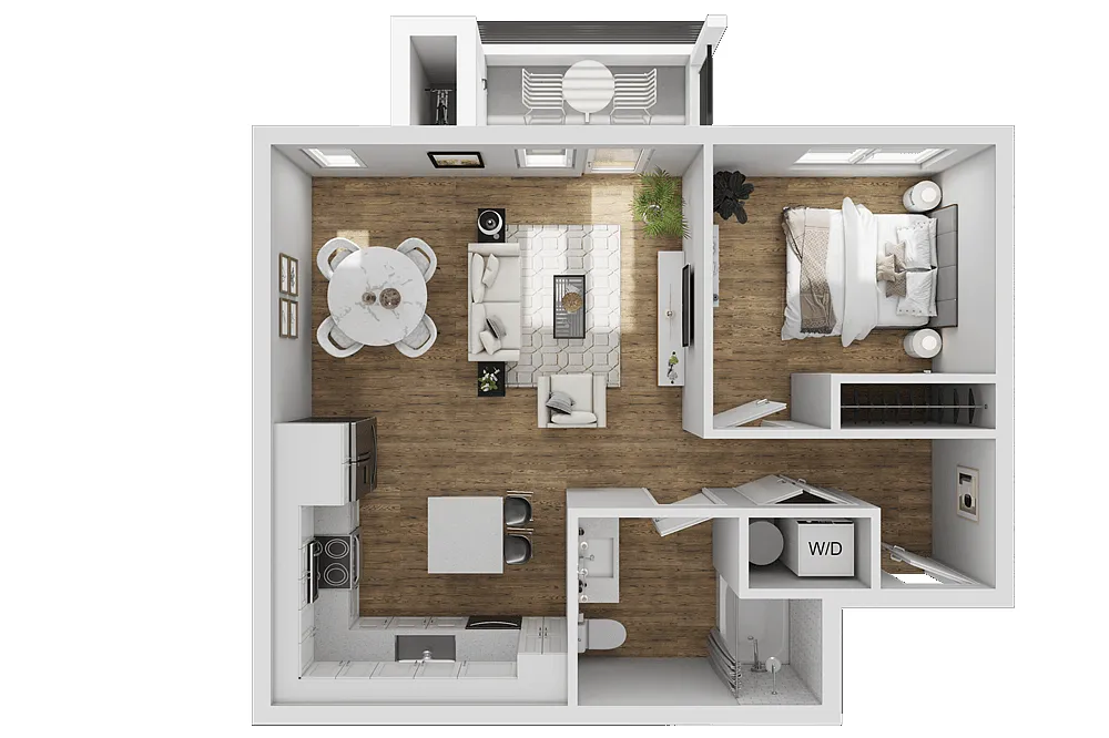Floor plan Aura Type 1/1A