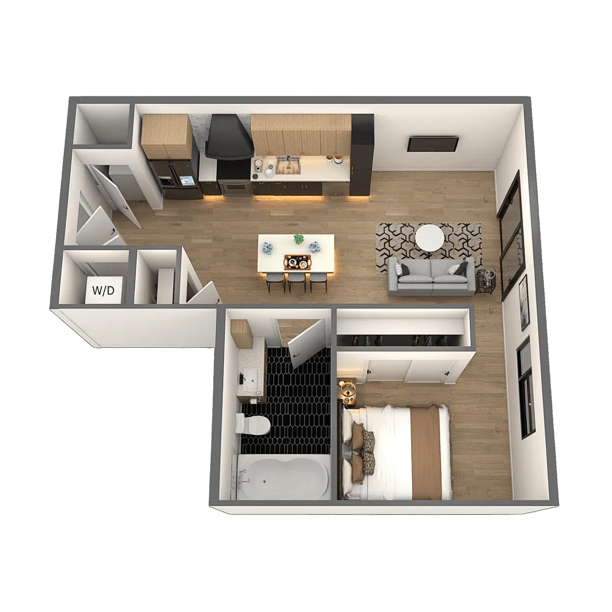 Floor plan Cherry Blossom (S1.1)