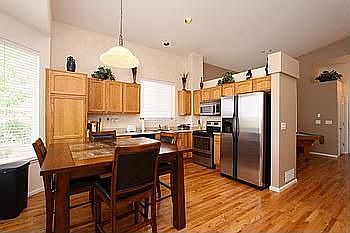 Kitchen and Breakfast Area