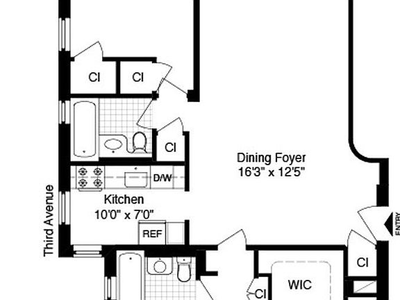 2nd image of 157 E 18th St #C2