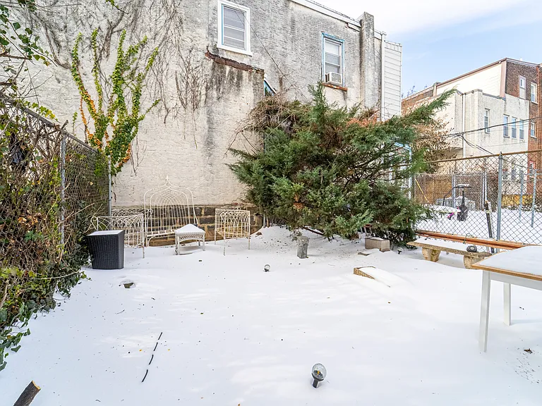 Large private yard