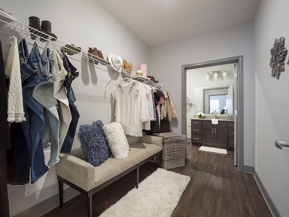 Waveland Master Walk-in Closet at The Ivy