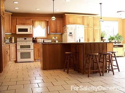Enormous open kitchen