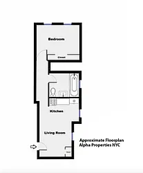 Rented by Alpha Properties NYC I LLC