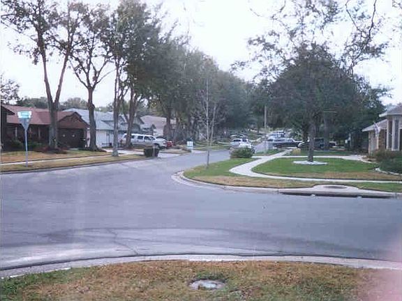 Quiet Street in Autumn