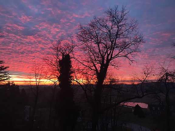 Sunrise from front deck