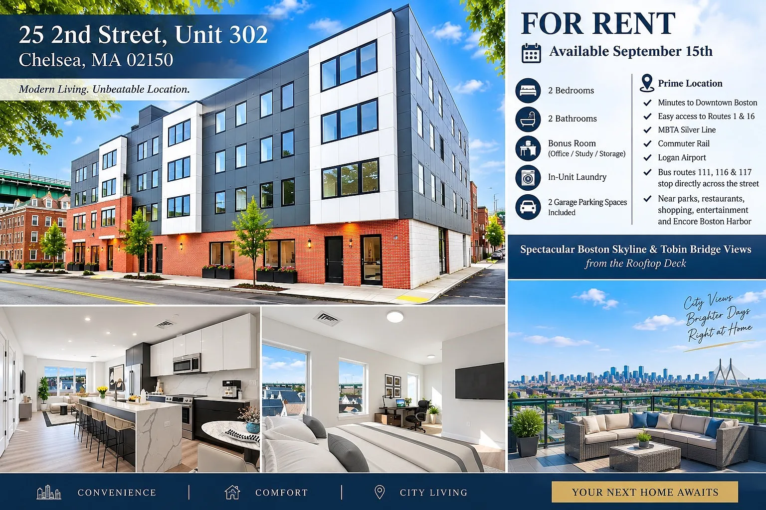 2 bed, 2.0 bath, 1300 sqft, $3,000 — Photo 1