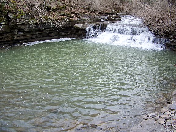 Swimming hole at creek