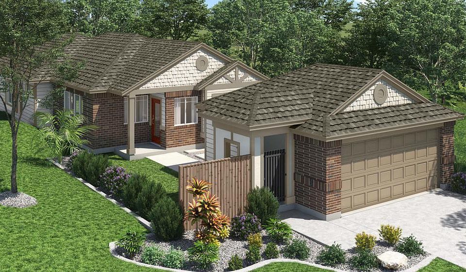 Elevation A with Garage C