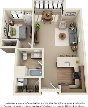 1 bed 1 bath 1 bed 1 bath