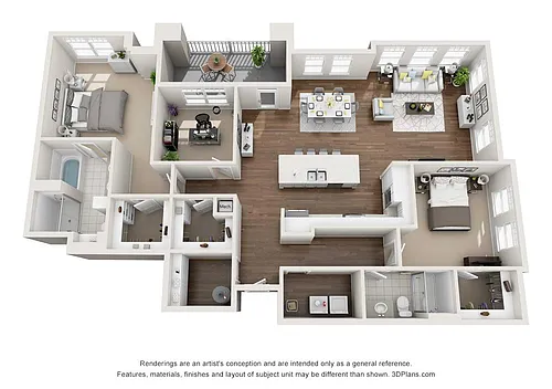 Floor plan The Harvard