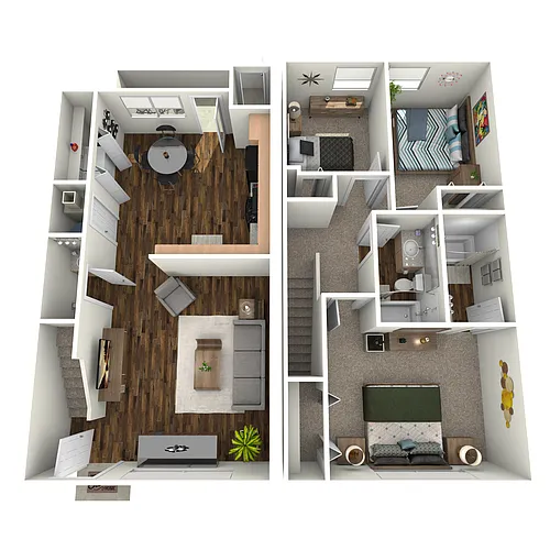 Floor plan Townhome