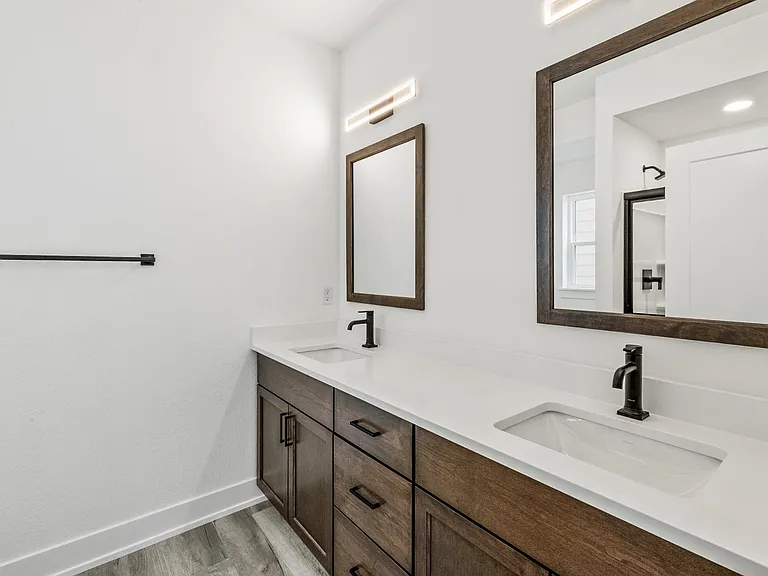 Primary Bath - Dual Vanity & Walk-In Shower