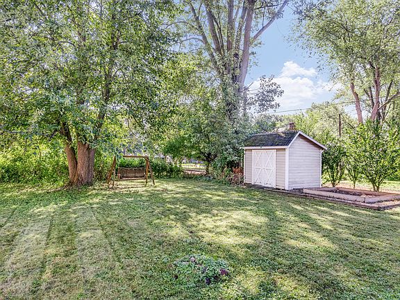 Storage shed and raised bed
