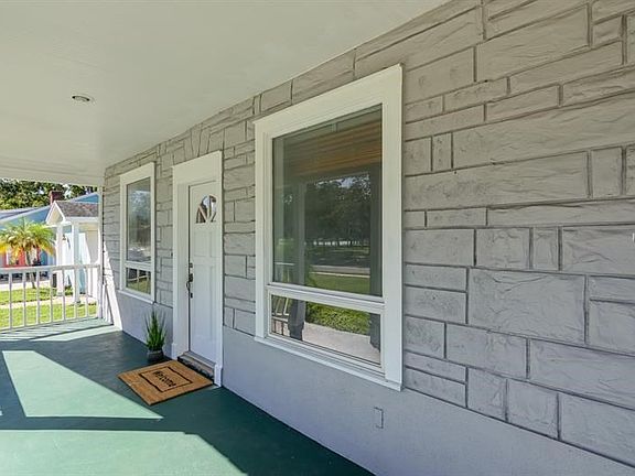 HUGE Covered Front Porch Faces East, Catching the Morning Sunrise!
