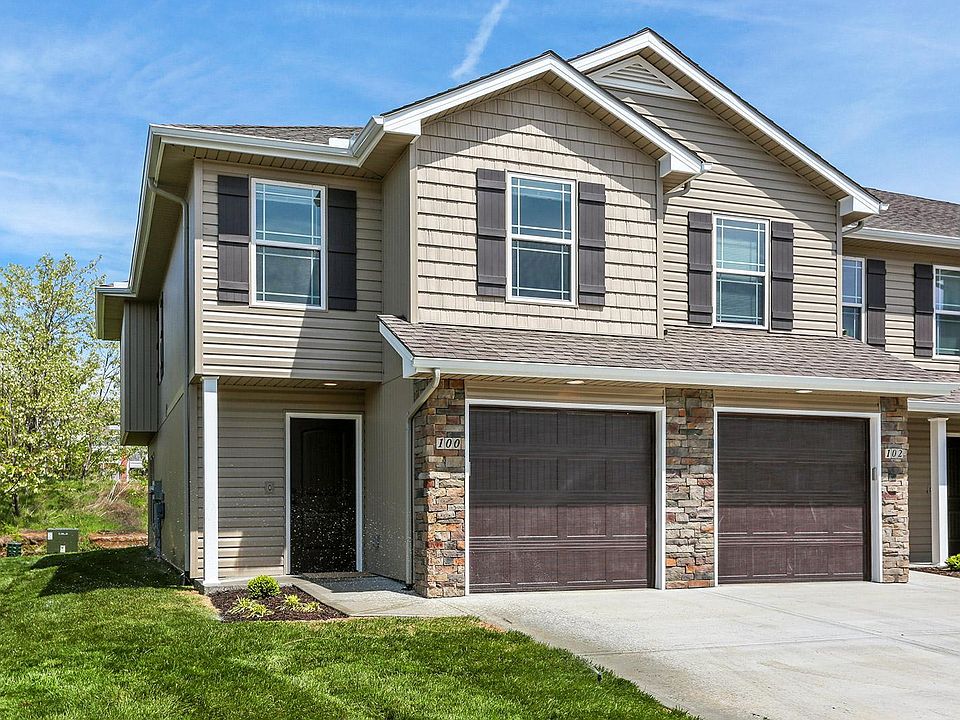 Beautiful front elevation with 1 car attached garge