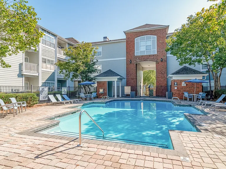 Sparkling Swimming Pool and Sundeck
