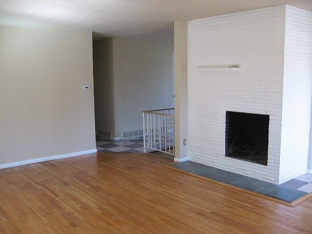 Living Room with Gorgeous Hardwood Floors
