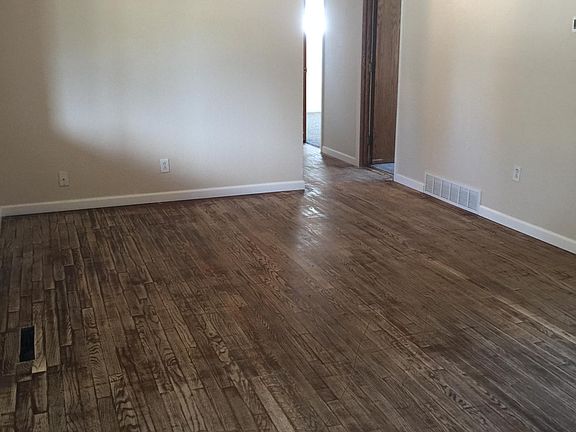 Livingroom looking down hallway