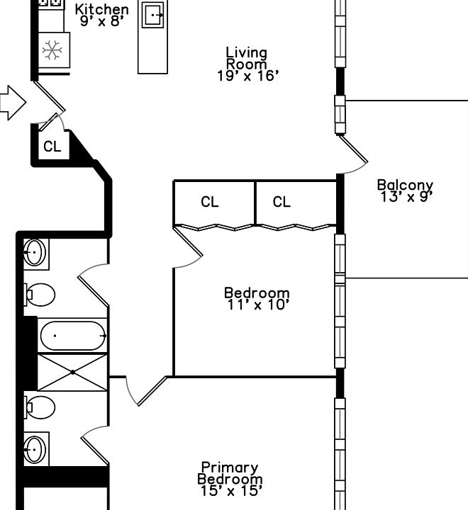 1st image of 1243 S Wabash Ave APT 403