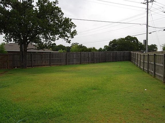 Backyard from front gate